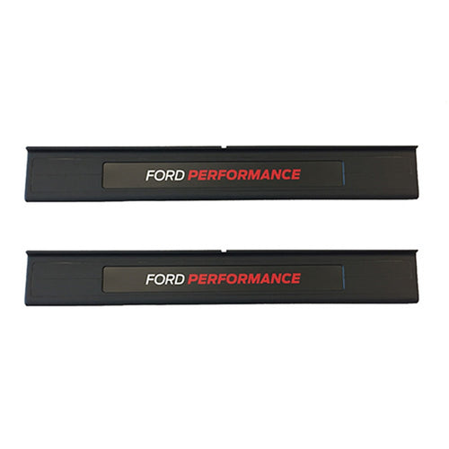 Door Sill Step Plates Ford Performance for 2015-2024 Mustang