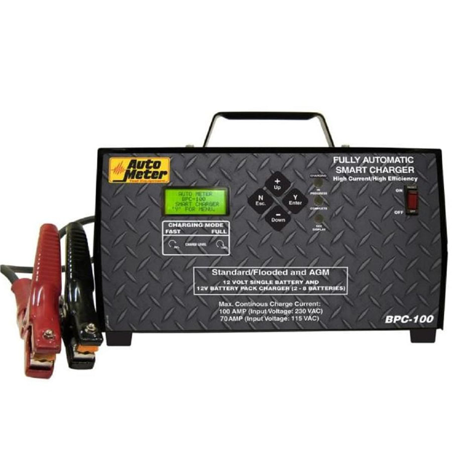 Battery Pack Charger AutoMeter, 12V, 100A