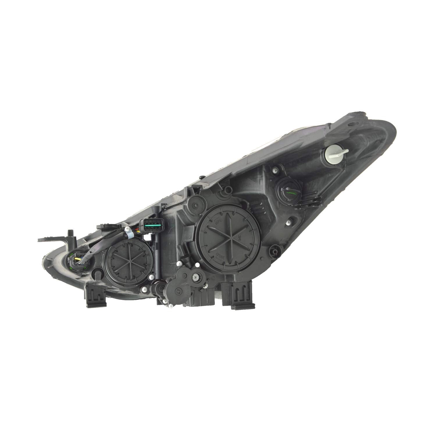 Right TYC Headlight Assembly Compatible with 2013-2017 Hyundai Elantra