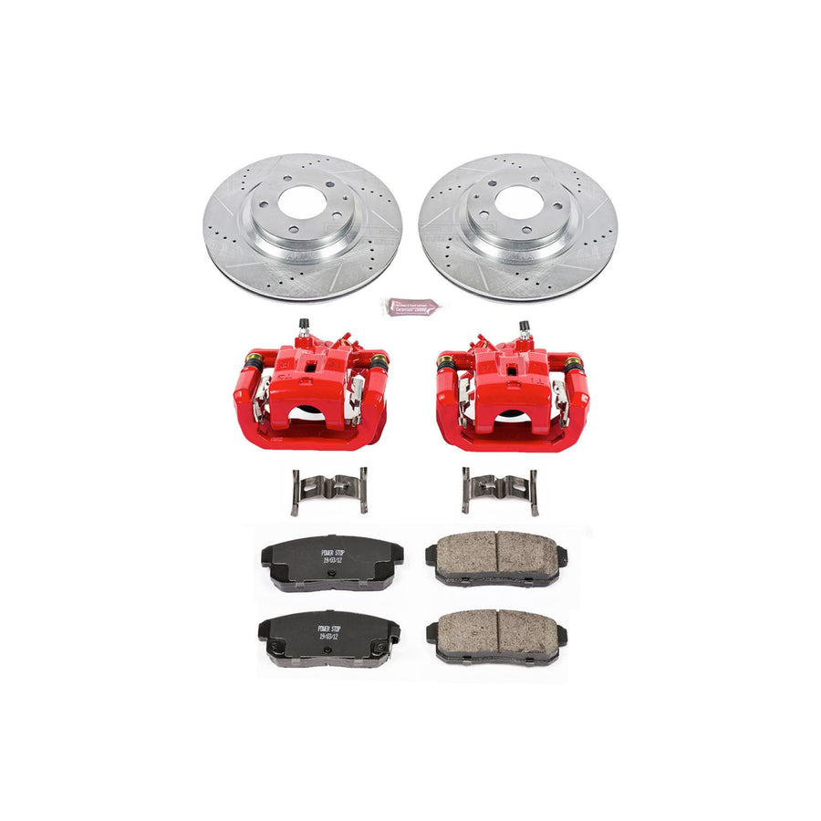 Power Stop Z23 Evolution Sport Brake Kit with Calipers For RX-8 Mazda 2004-2011 [Model Specific]