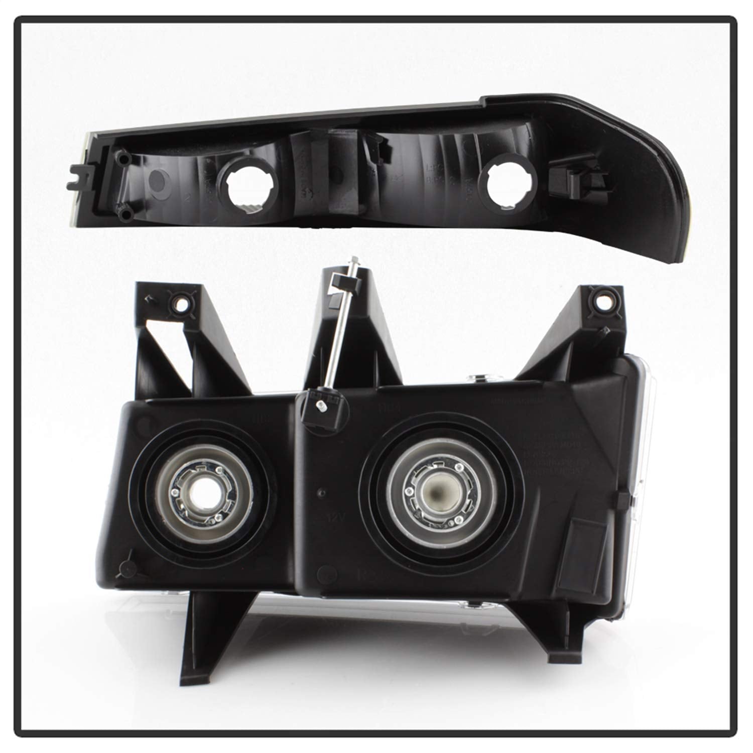 Chevy Headlight Xtune HD-JH-CCOL04-SET-BK Colorado