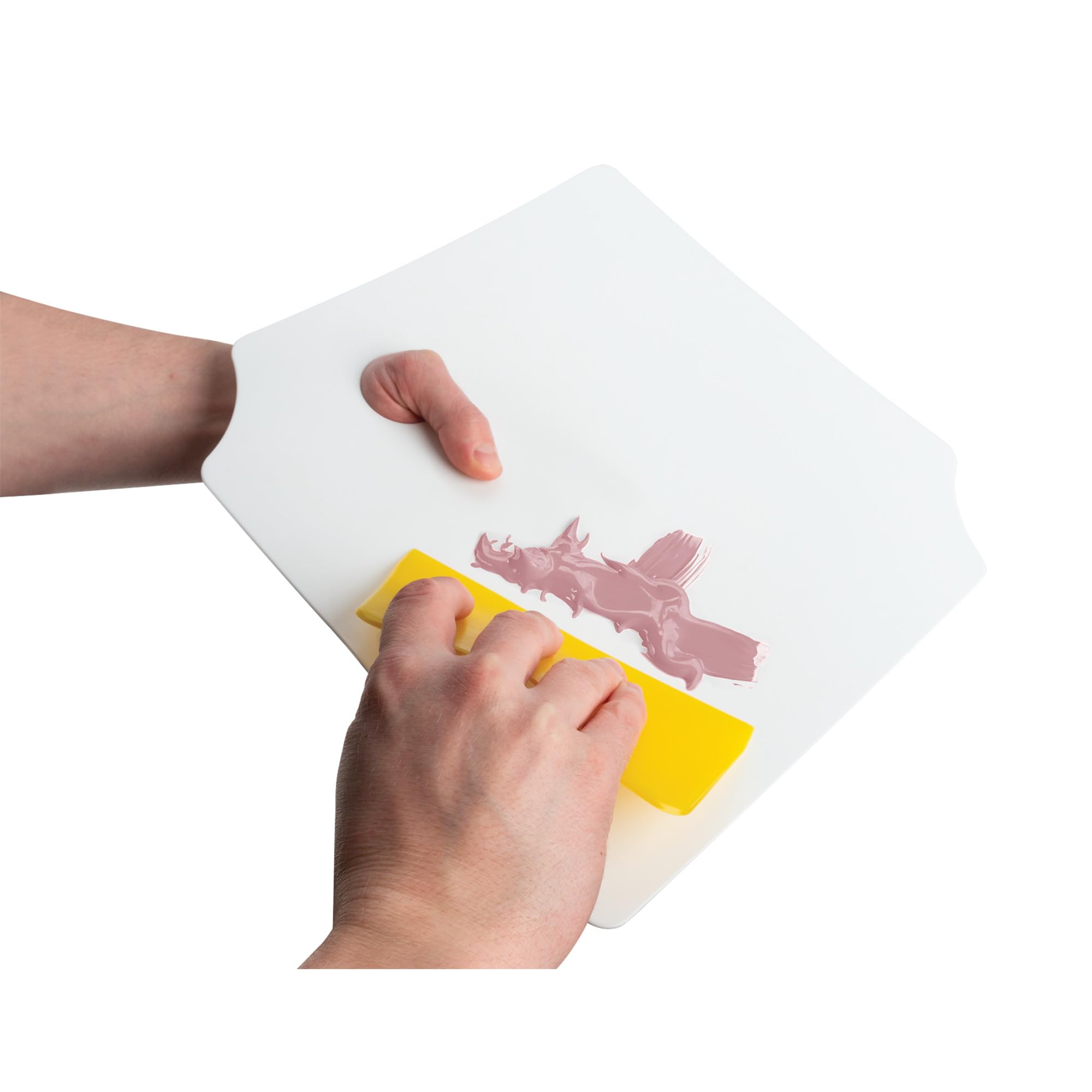 Flexible Plastic Spreader Set Performance Tool W1001 - 3 Convenient Sizes, Ideal for Filler or Putty Spreading, Easy to Clean