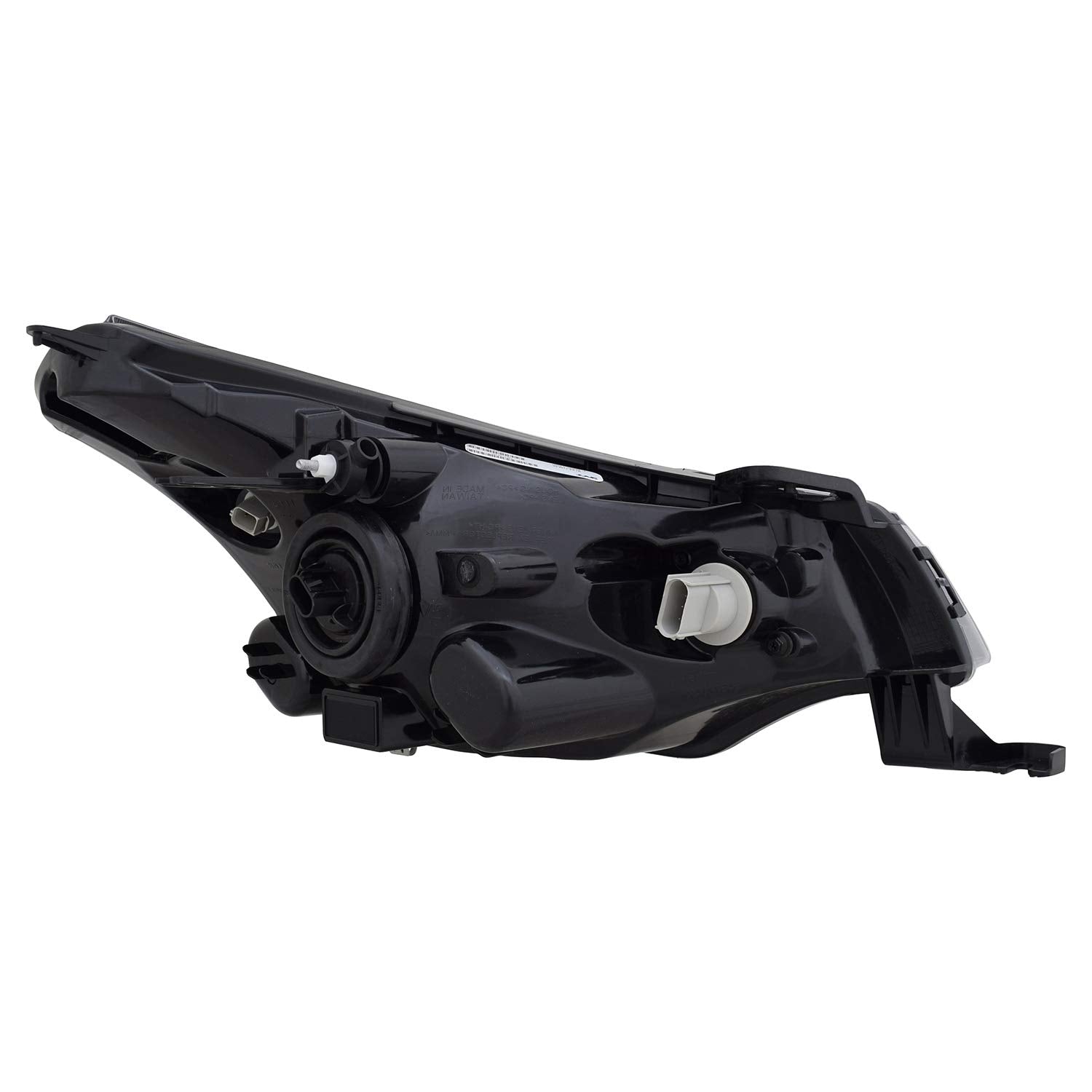 Left TYC Headlight Assembly Compatible with 2009-2011 Ford Focus