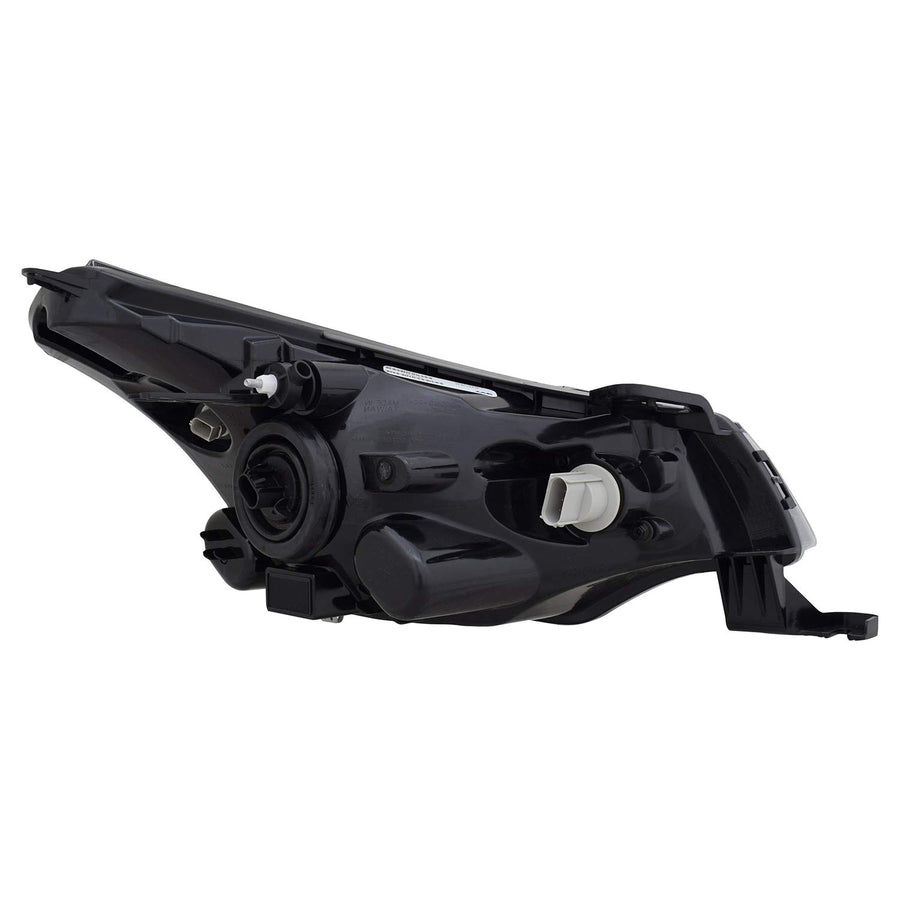 Left TYC Headlight Assembly Compatible with 2009-2011 Ford Focus