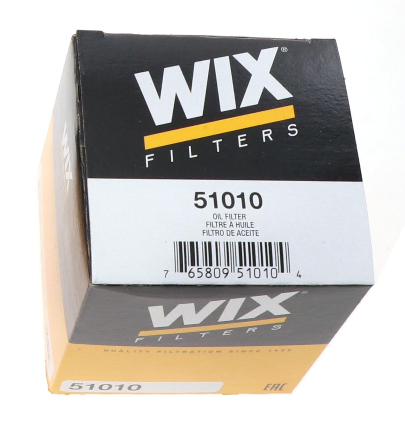 Cartridge Wix 51010 Metal Canister Oil Filter, Pack of 1