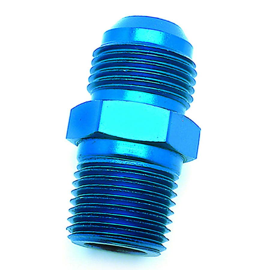 561016 Speedfx -10an X3/8nptf Blu St Fl To Pipe Ad