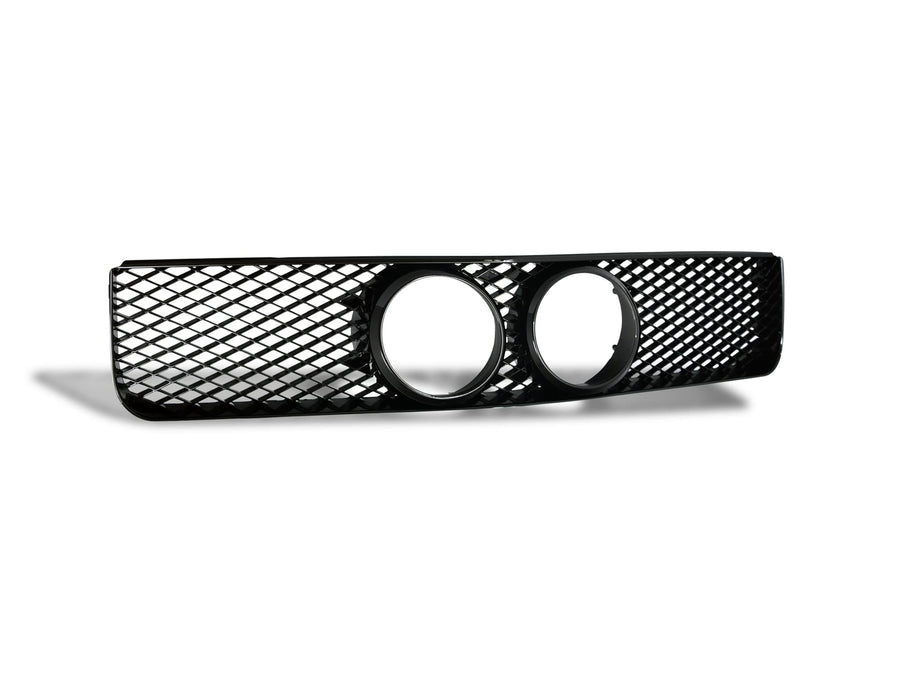 GT Style Armordillo USA Front Hood Grille - Gloss Black Fits 2005-2009 Ford Mustang GT