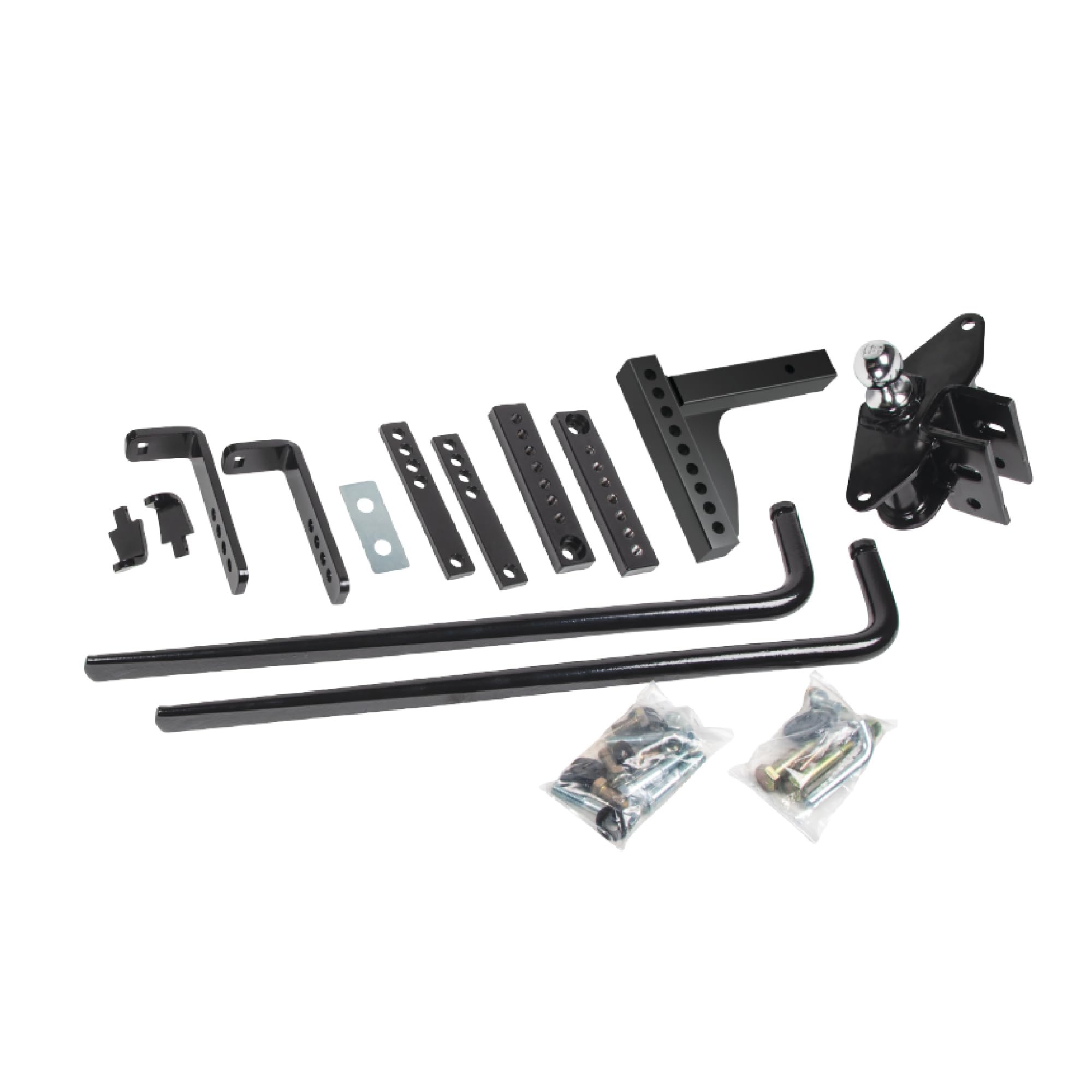 Integrated Sway Control Reese 49913 Weight Distribution Kit For Trailer, 11,500 lbs. Capacity, Shank Included.