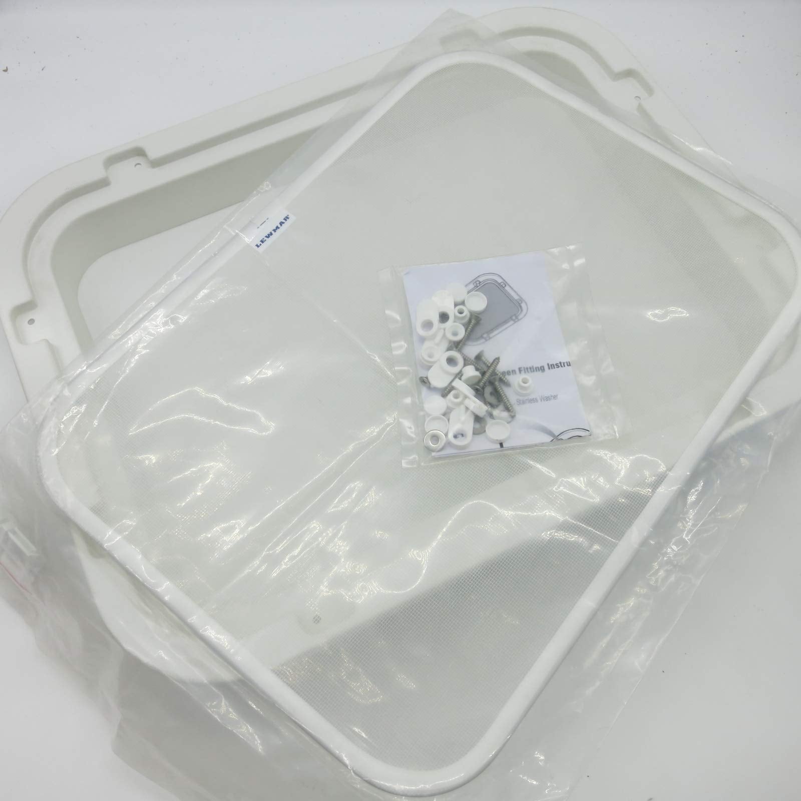 Lewmar Hatch Size 30 Trim Kit - White, Exact Match Replacement Part, Seamless Installation - 367630252