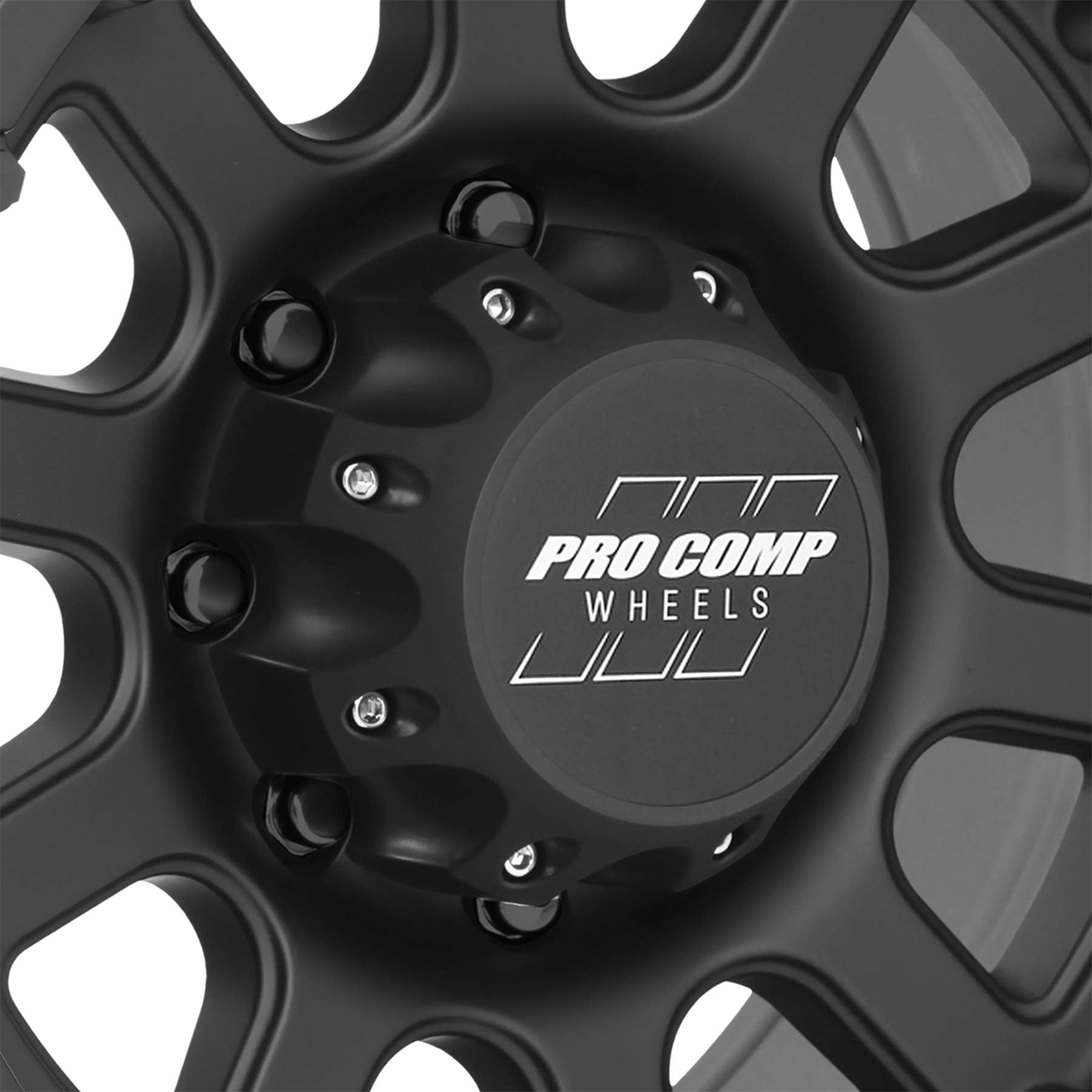PXA32 Pro Comp Alloys 17X9 8X170 F-BLK -6MM - PXA7032-7970