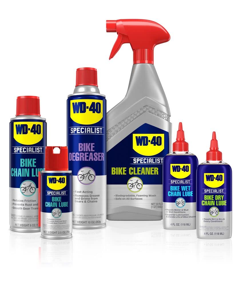 Bike WD-40 Specialist Wet Chain Lube, 4 OZ