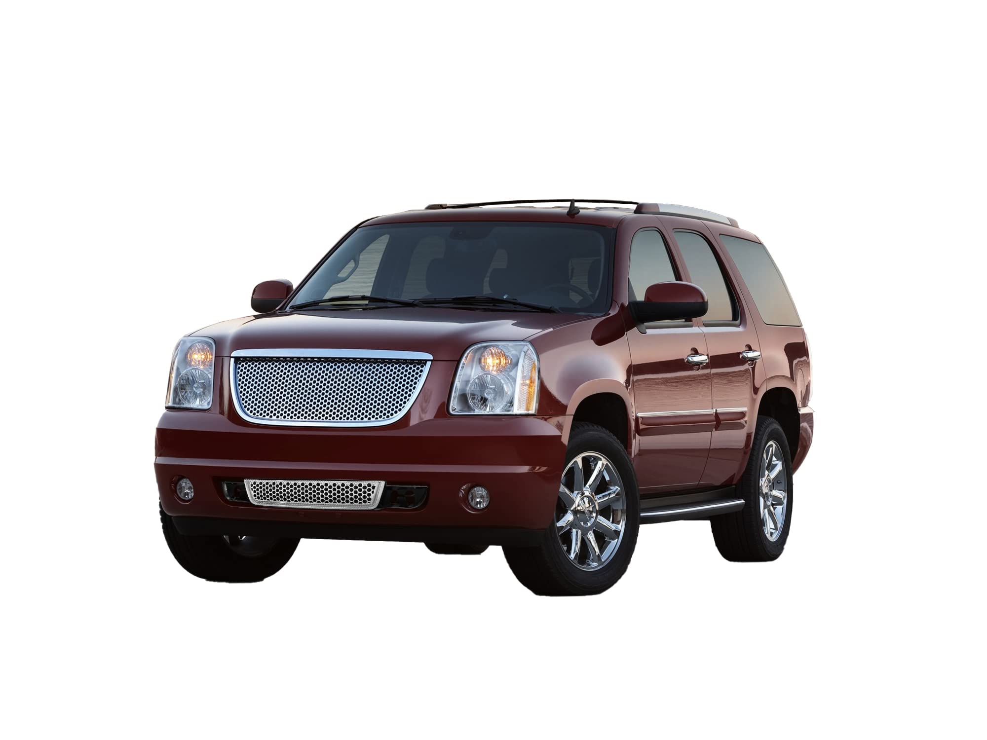 7148857 Armordillo USA Chrome Mesh Front Hood Grille Fits 2007-2014 GMC Yukon XL
