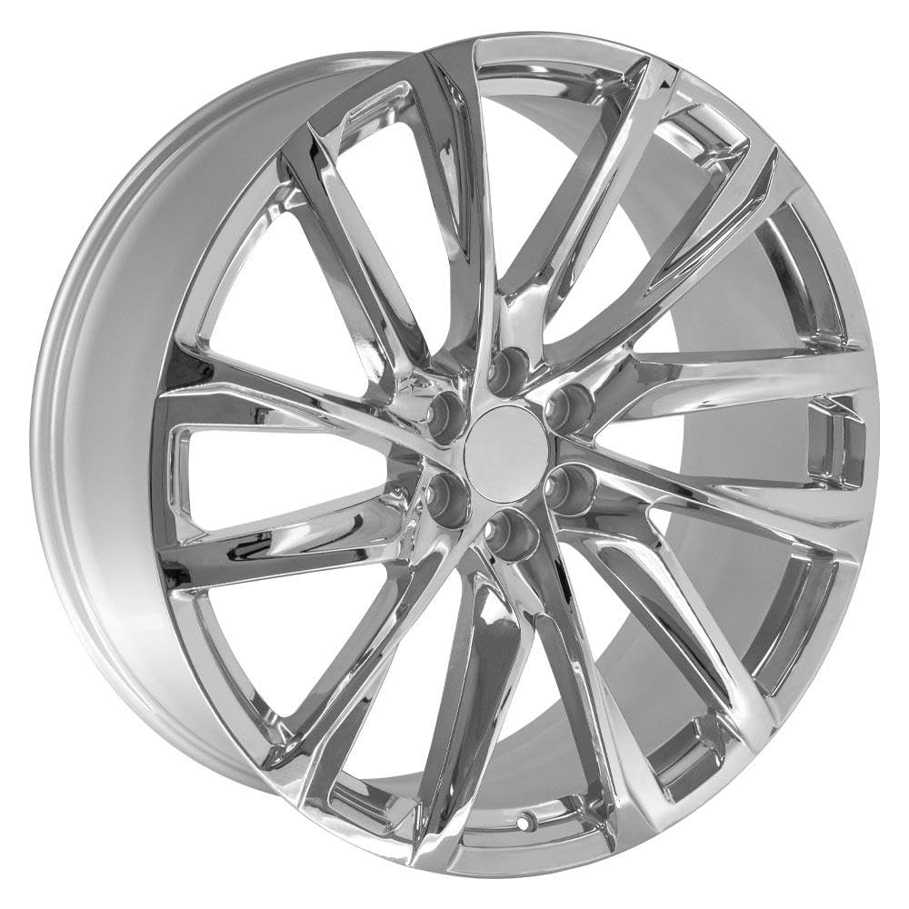 26 Inch OE Wheels Rim Fits Escalade Style 6x139.7 26x10 Chrome - Hollander 4875 (1)