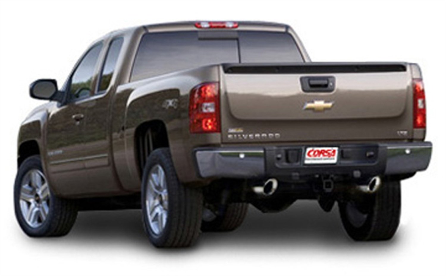 Touring-Dual CORSA 14194 Rear Exit Exhaust System