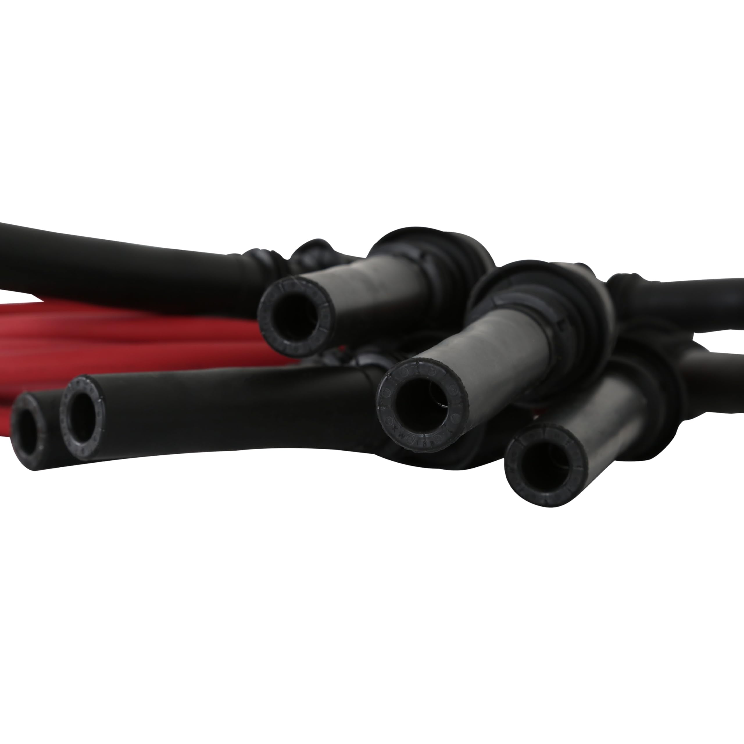 Super Conductor MSD 32039 Spark Plug Wire Set, Red