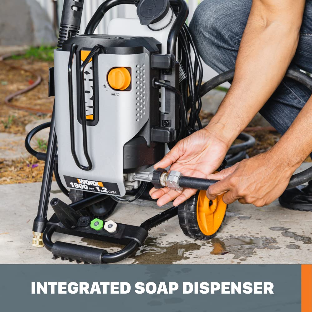 Worx Electric Pressure Washer 13 Amp 2090 PSI - WG606