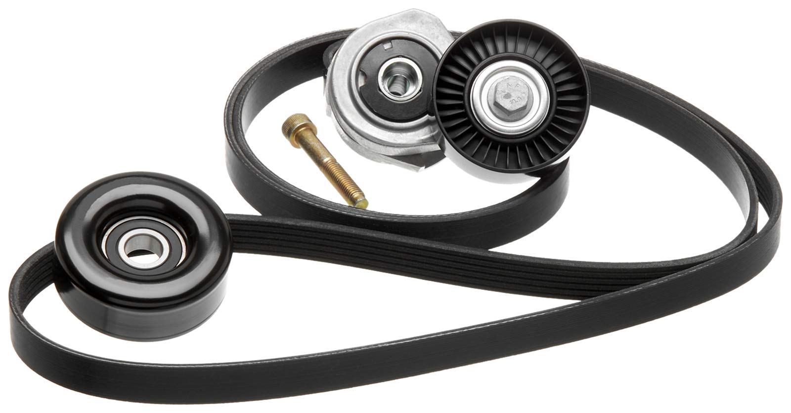 Complete Gates Serpentine Belt Drive Component Kit 90K-38114A