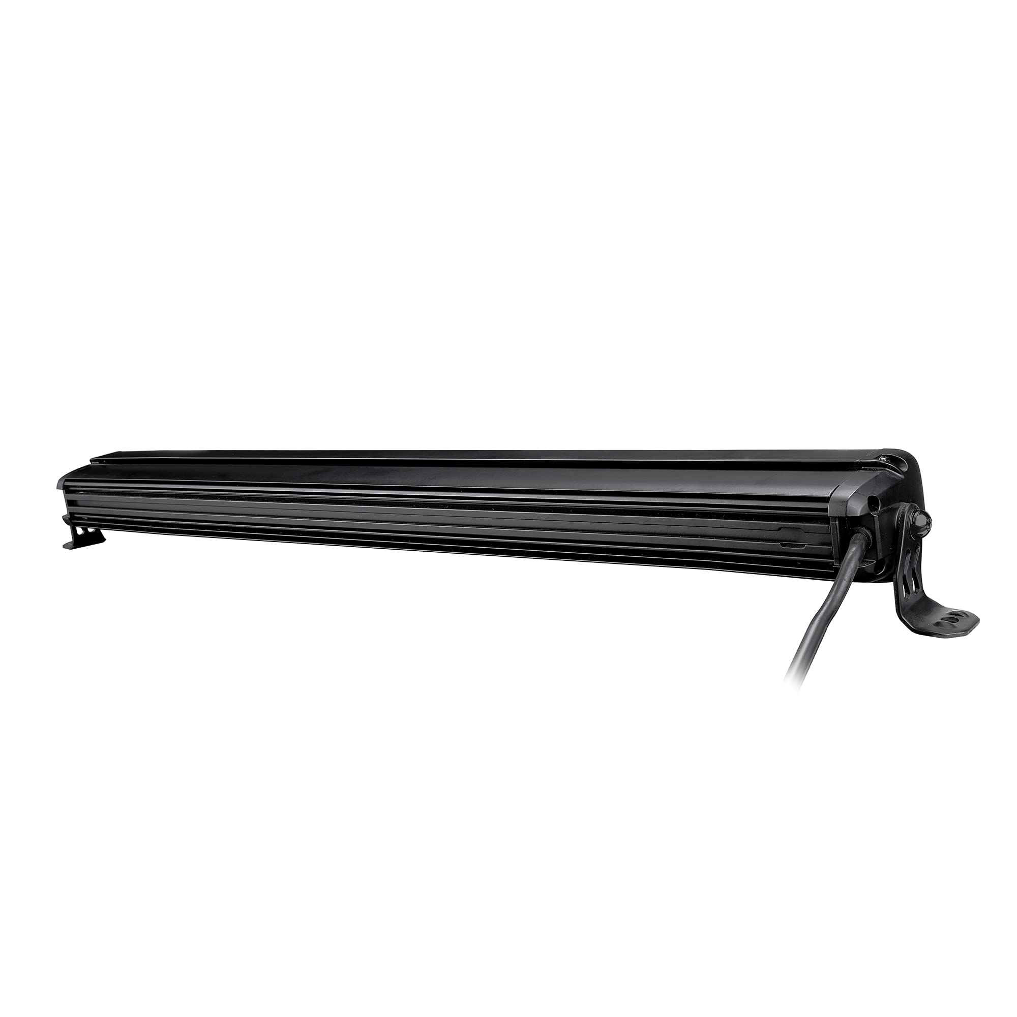 Xplor Lighting: Go Rhino Blackout Series 32" Double Row LED Light Bar | Side & Track Mount, Aluminum, Black | 753003011CDS