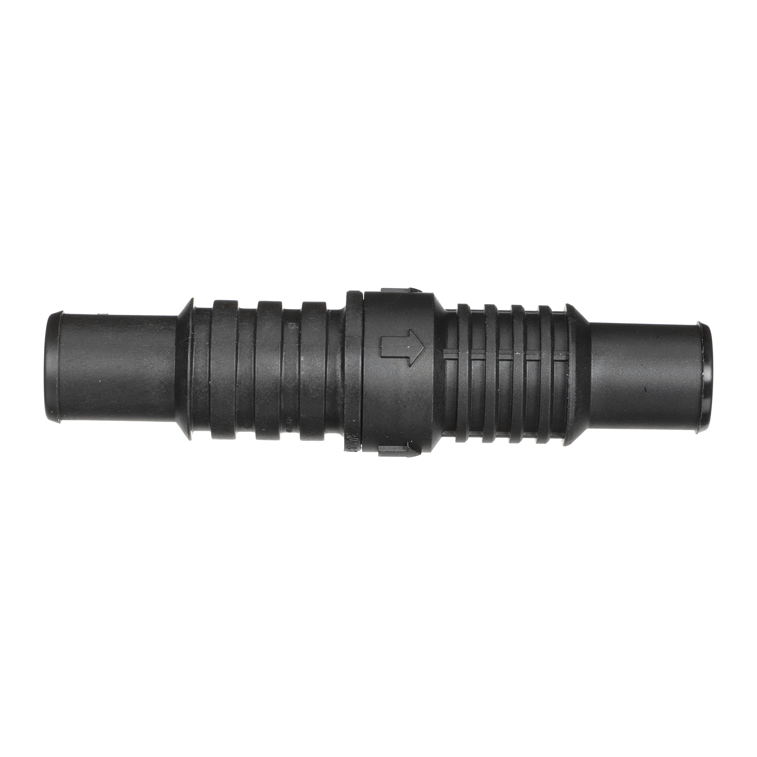 Whale Non-Return Inline Valve LV1219, for Use with ¾-Inch and 1-Inch Diameter Pipes, Nitrile Construction , Black
