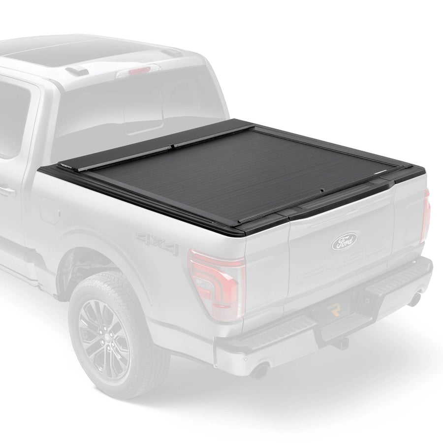 Roll-N-Lock M-Series RealTruck Retractable Truck Bed Tonneau Cover | LG446M | Fits 2009 - 2018, 2019 - 2020 Classic Dodge Ram 1500 w/RamBox™ 5' 7" Bed (67.4")