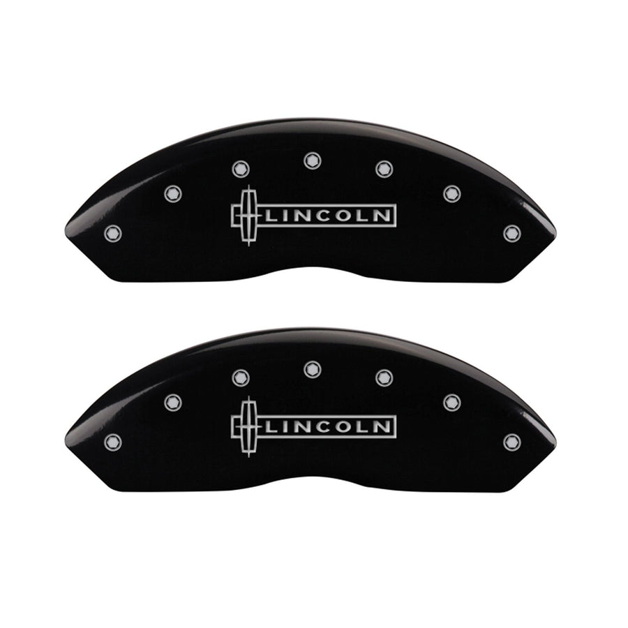 Caliper Covers MGP 36018SLC1BK with Black Powder Coat Finish, (Set of 4)