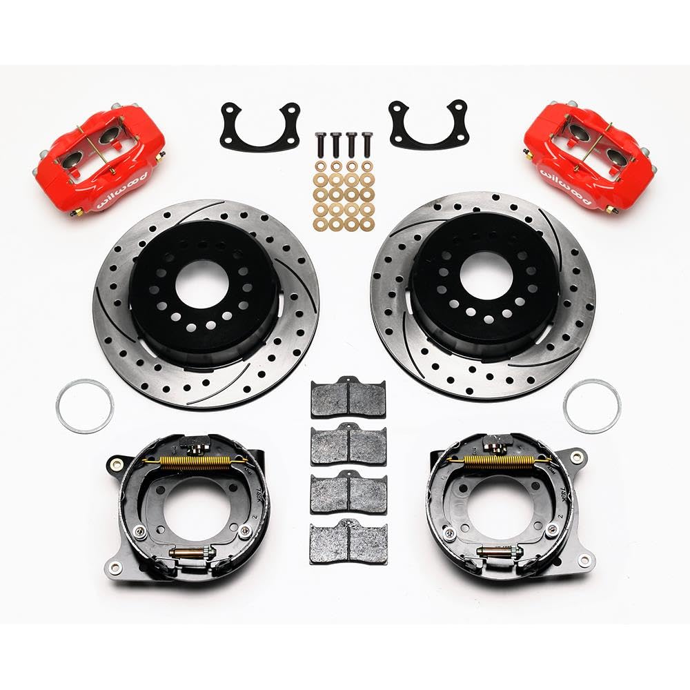 P/S FDLI P-B Kit, Drilled, Red