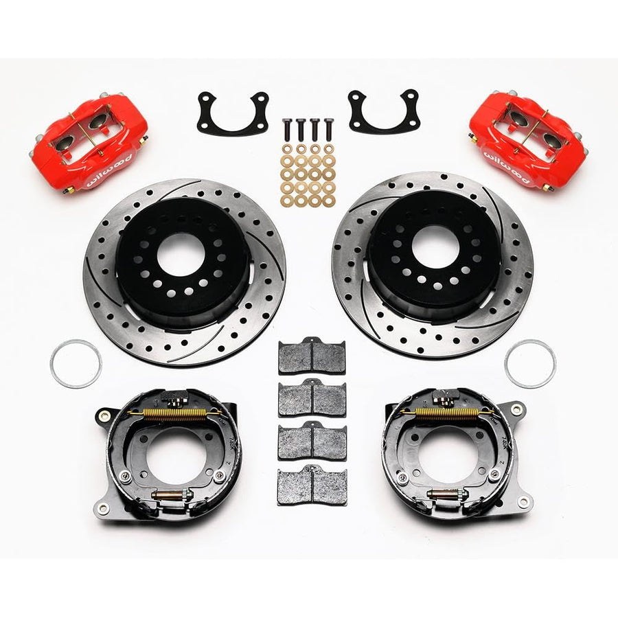 P/S FDLI P-B Kit, Drilled, Red