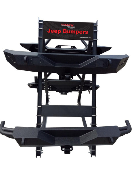 QD1000JB - TrailFX Display Rack Compatible with/Replacement for Jeep Bumper