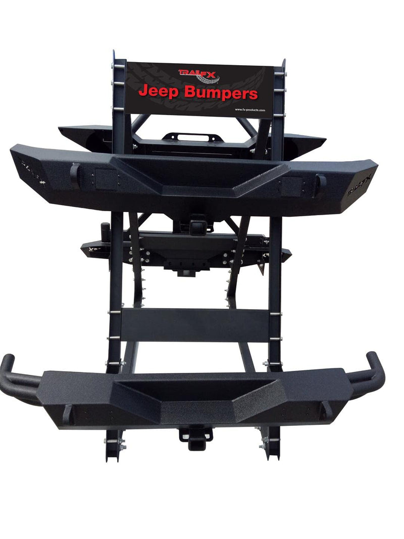 QD1000JB - TrailFX Display Rack Compatible with/Replacement for Jeep Bumper