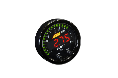 X-Series AEM 30-0308 Boost Pressure Gauge