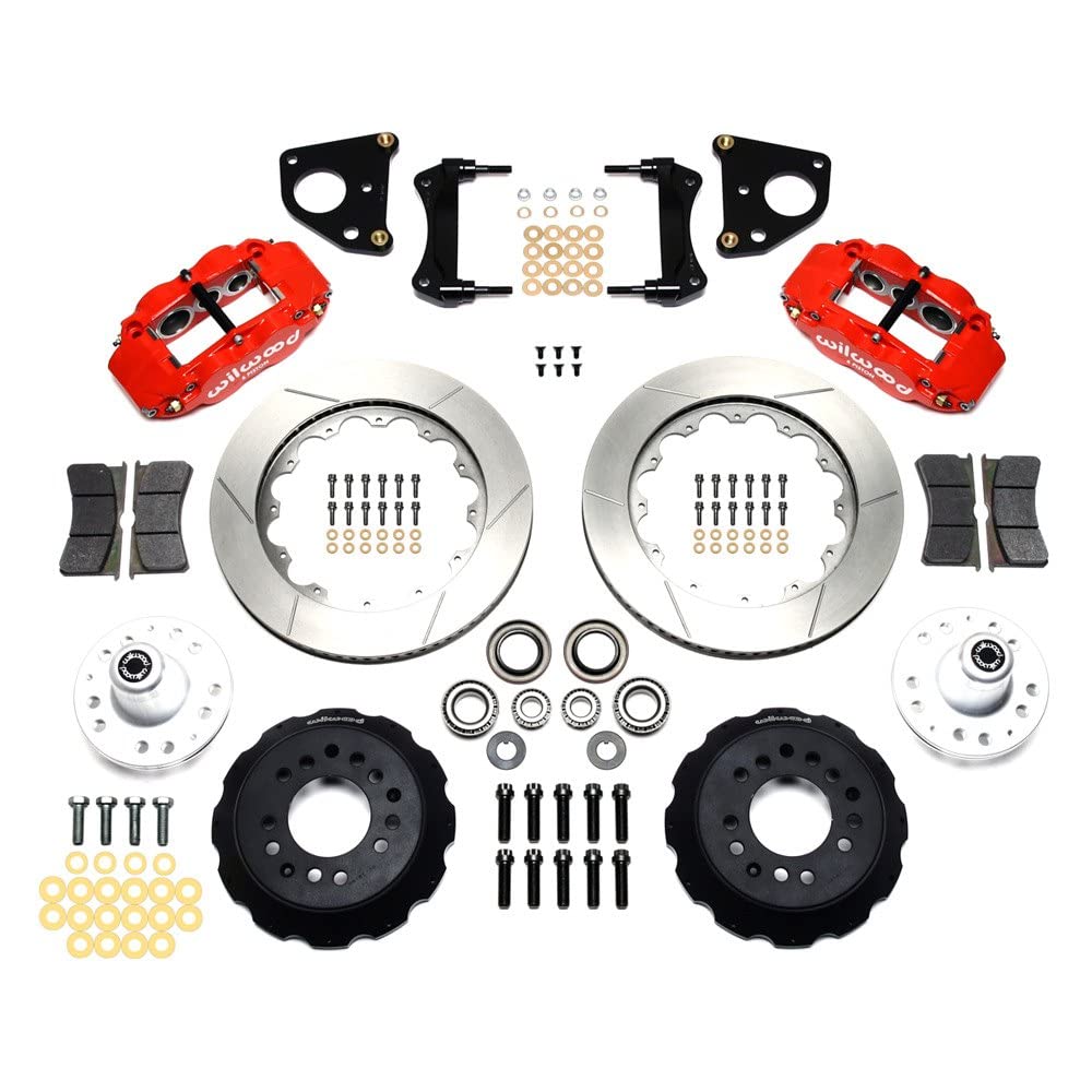 Red FNSL6R Front Hub Kit,14.00"