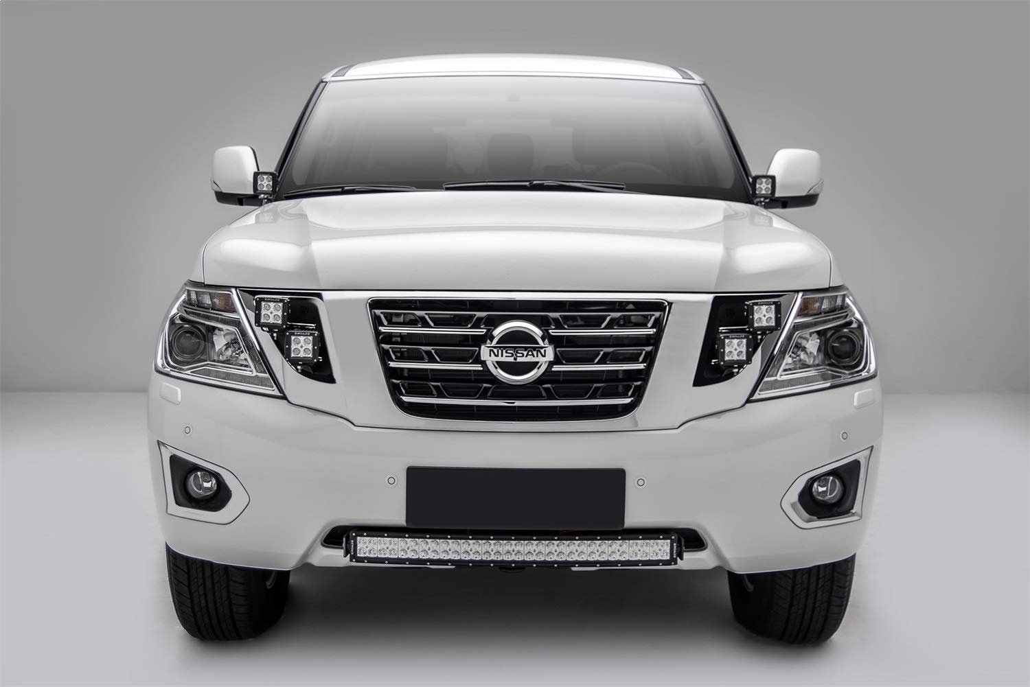 ZROADZ Front Grille Z417871-KIT4, Black, 1 Pack