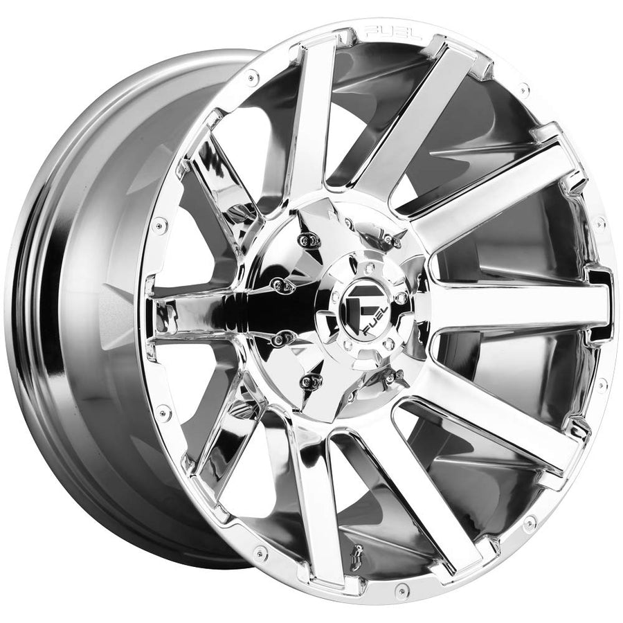 D614 Fuel Offroad Chrome Wheel tpms (22 x 10. inches /6 x 135 mm, -19 mm Offset)