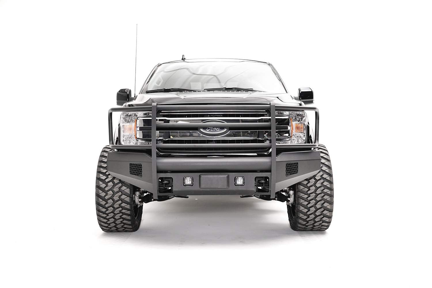 F150 Raptor 18-C Adaptive Cruise Control Relocation Brckt Blck Steel Elite Bumper