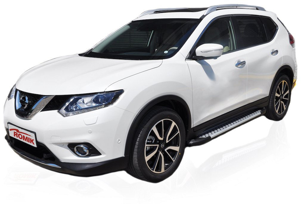 Silver Romik 61816418 RAL Running Board for Nissan