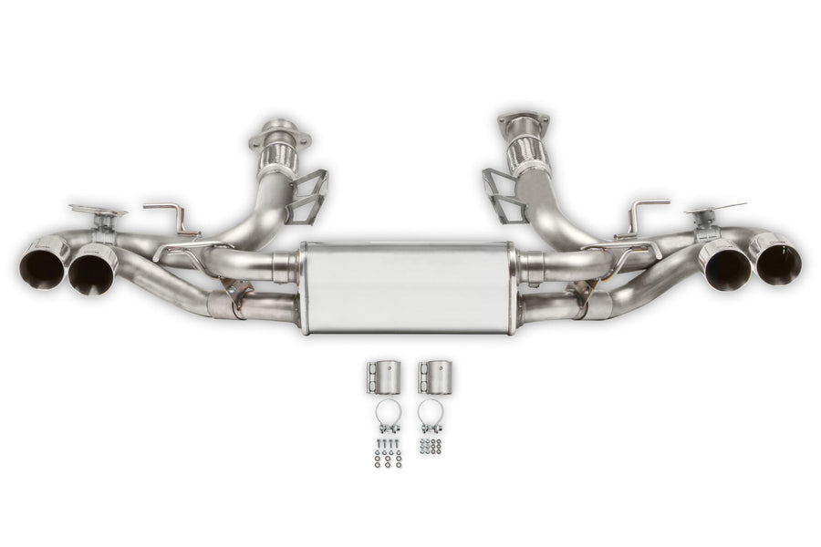 Hooker Blackheart Cat-Back Exhaust BH13236 3" to 2.5" with NPP Dual Mode and AFM Valve Simulators 304SS