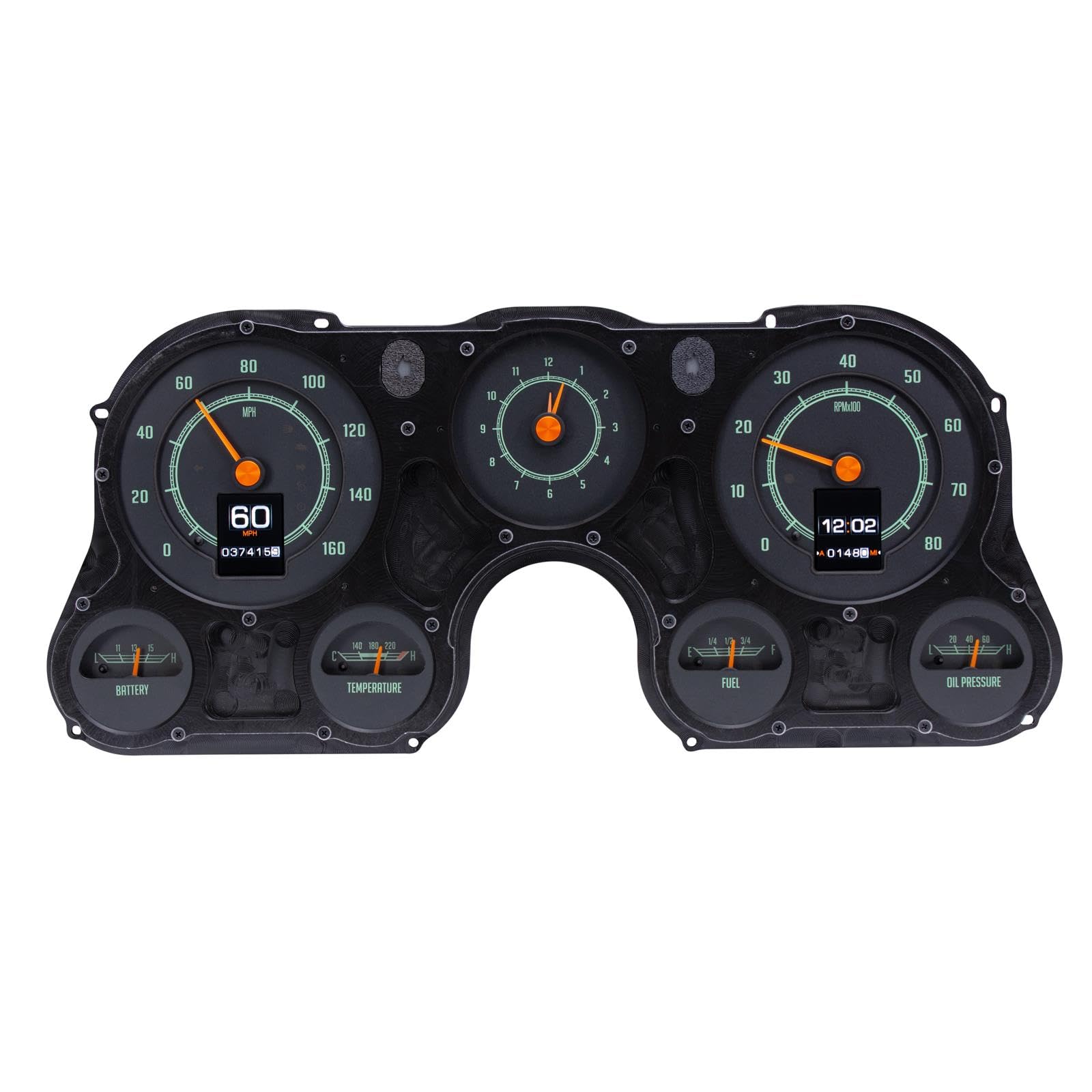 Dakota Digital Retrotech Gauge Instrument System RTX-67C-PU-X Compatible with 1967-72 Chevy / GMC Pickup