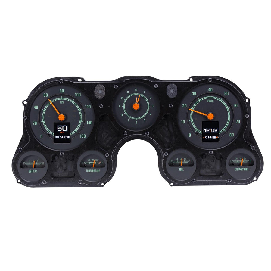 Dakota Digital Retrotech Gauge Instrument System RTX-67C-PU-X Compatible with 1967-72 Chevy / GMC Pickup