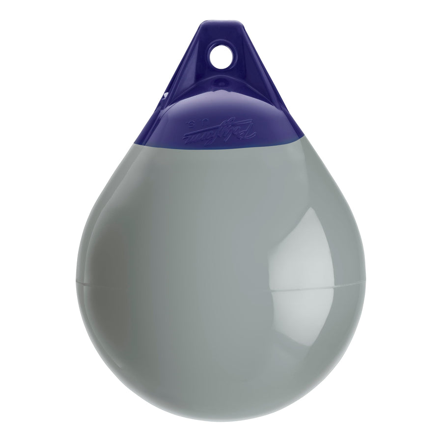 A-2 Standard Blue Ropehold Polyform Buoy - Grey