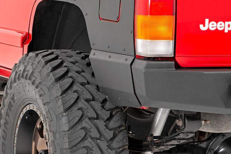 Rough Country Lower Rear Quarter Panel Armor for 84-96 Jeep Cherokee XJ - 10573