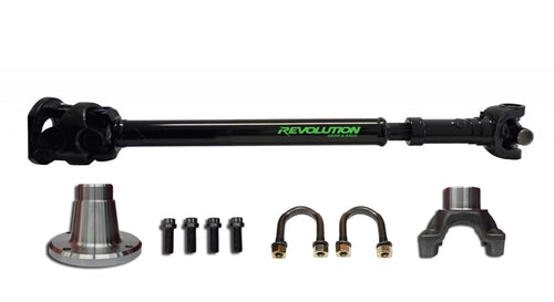 JK Front Revolution Gear 1350 CV Driveshaft 2 or 4 Door with Pinion Yoke