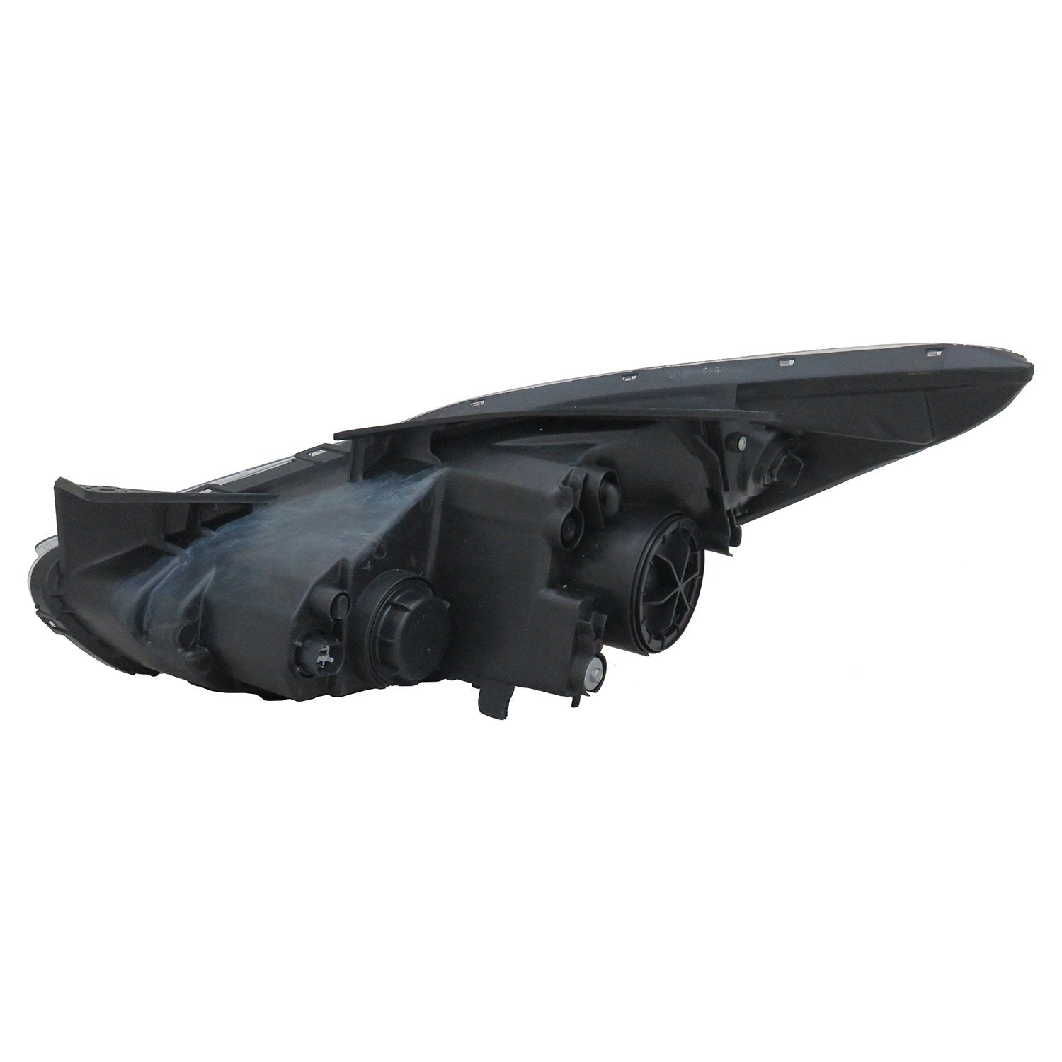 Right TYC Headlight Assembly Compatible with 2011-2015 Hyundai Santa Fe