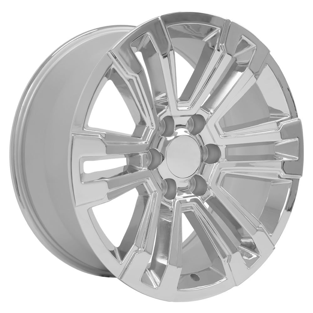 Chrome Wheel OE Wheels LLC CV44-20090-6550-24C Painted (20 x 9. inches /6 x 139 mm, 24 mm Offset)