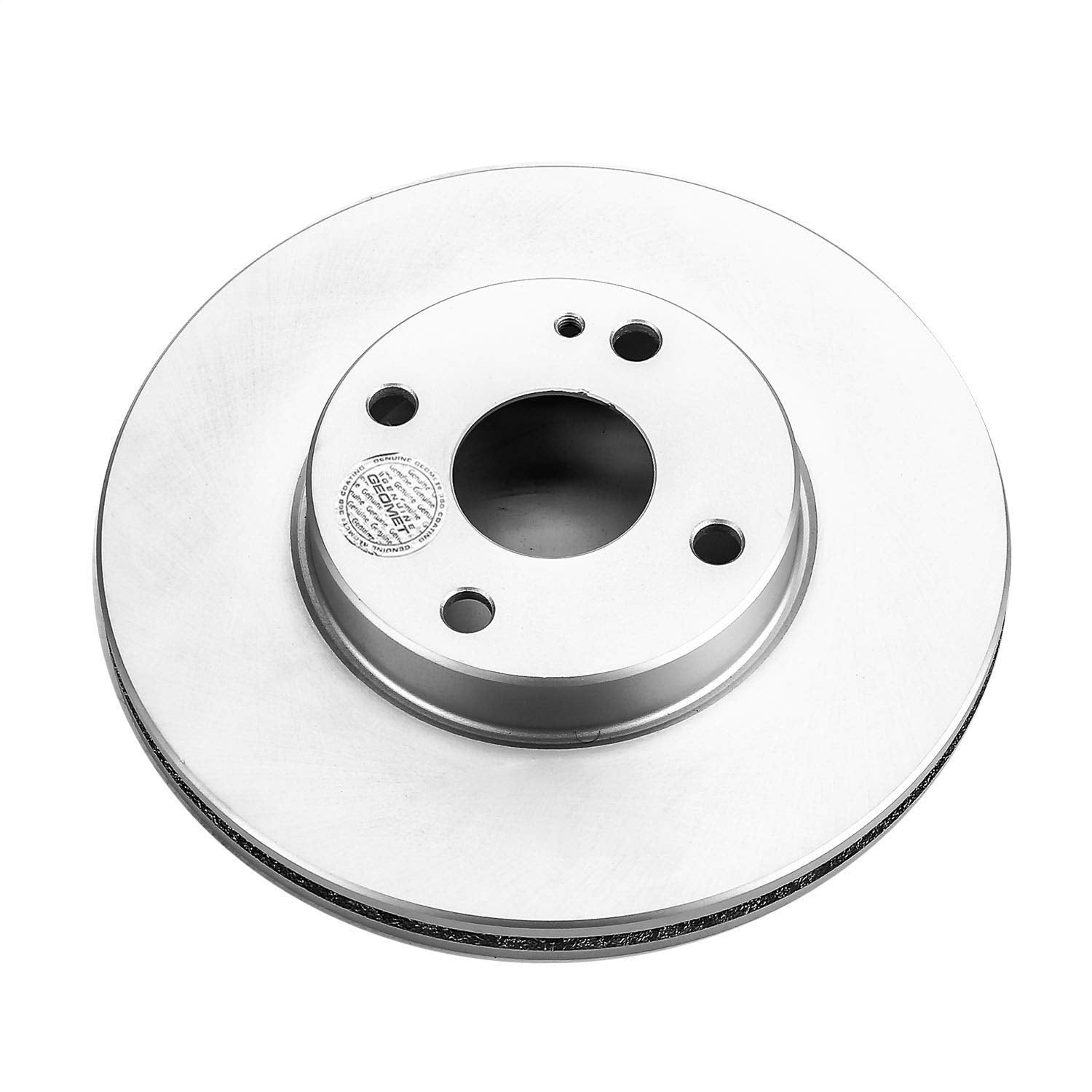 Power Stop JBR579EVC Genuine Geomet Coated Front Brake Rotor For Mazda Miata 1994-1997, Mazda Miata 1999-2005 [Model Specific]