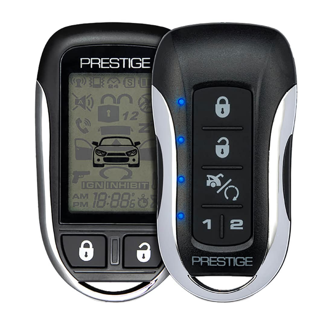 APS997ZLR Prestige 2-Way LCD Car Remote Start Keyless Entry & Security System