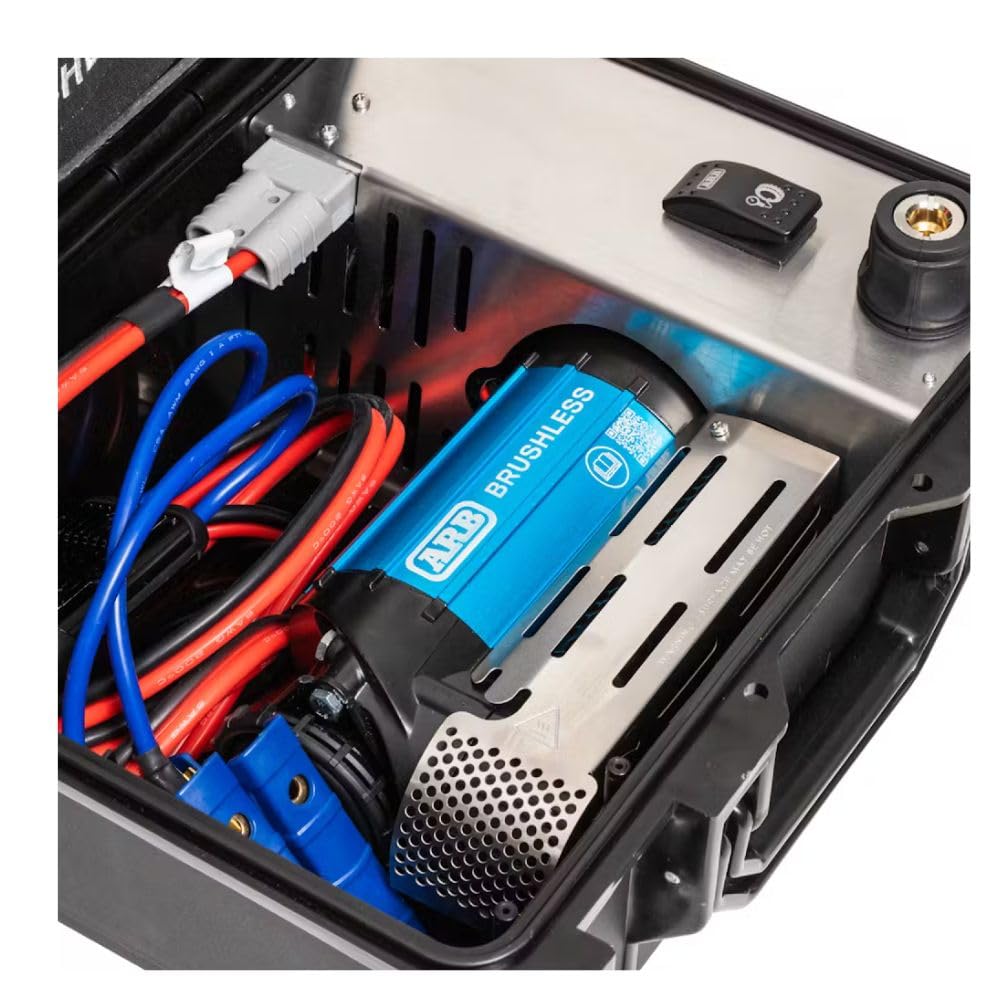 ARB CKBLP12 Premium Brushless Air Compressor Portable Motor boasts 1.5X in output