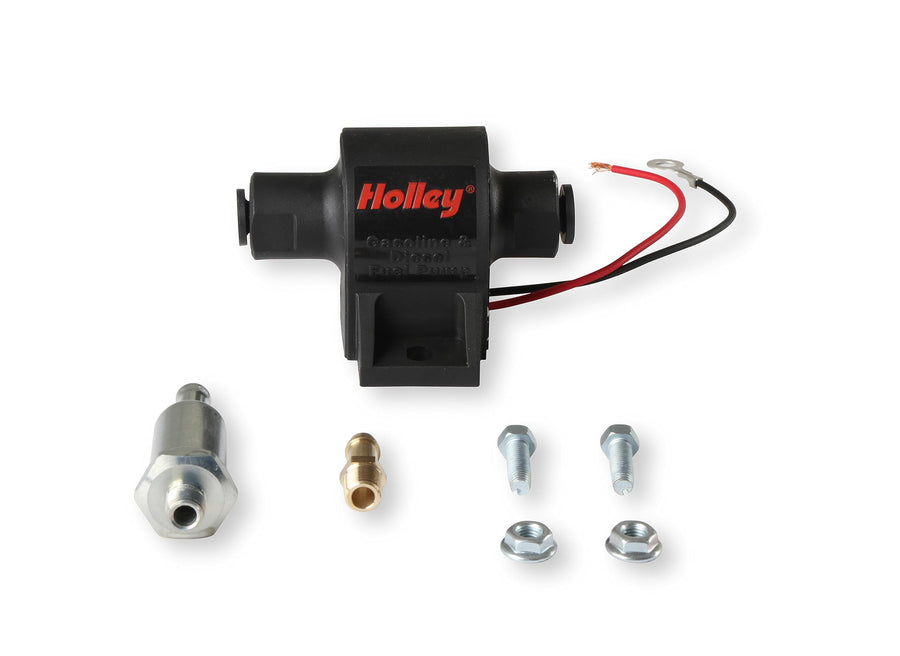 Holley 12-425 Mighty Mite Electric Fuel Pump, 25 GPH, 1.5-2.5 PSI