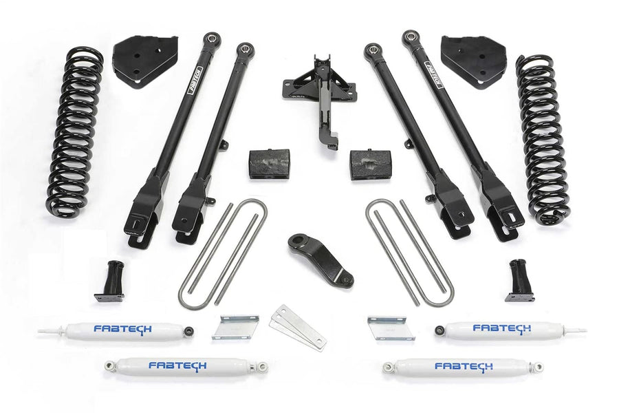 6 Fabtech WCOILS 4LINK 2018 F45/550 Diesel
