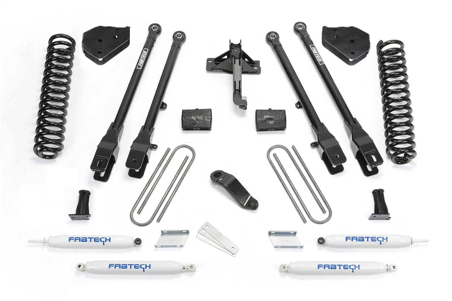 6 Fabtech WCOILS 4LINK 2018 F45/550 Diesel