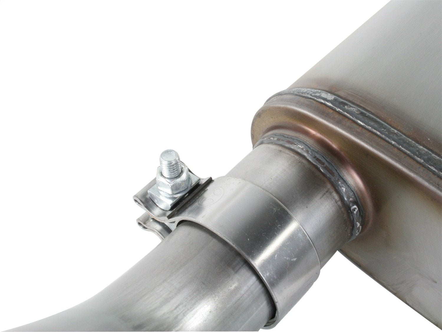 MACH Force XP aFe 2.5" 409 Stainless Steel Cat-Back Exhaust System with Hi-Tuck Tailpipe for Jeep Wrangler TJ L6-4.0L